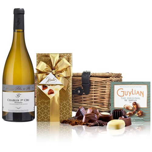 Domaine Fillon Chablis 1'er Cru 75cl White Wine And Chocolates Hamper